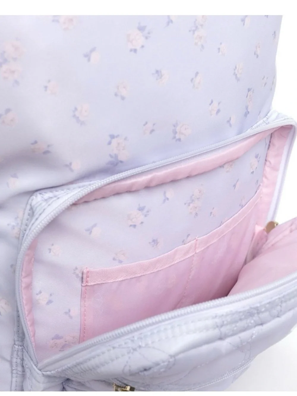LoveShackFancy x Target Kids Lavender Quilted Backpack - Youth School Bag